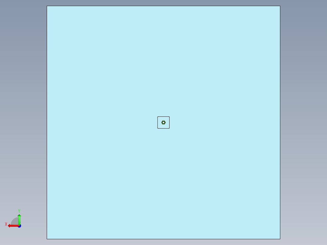 葫芦型台灯后视图