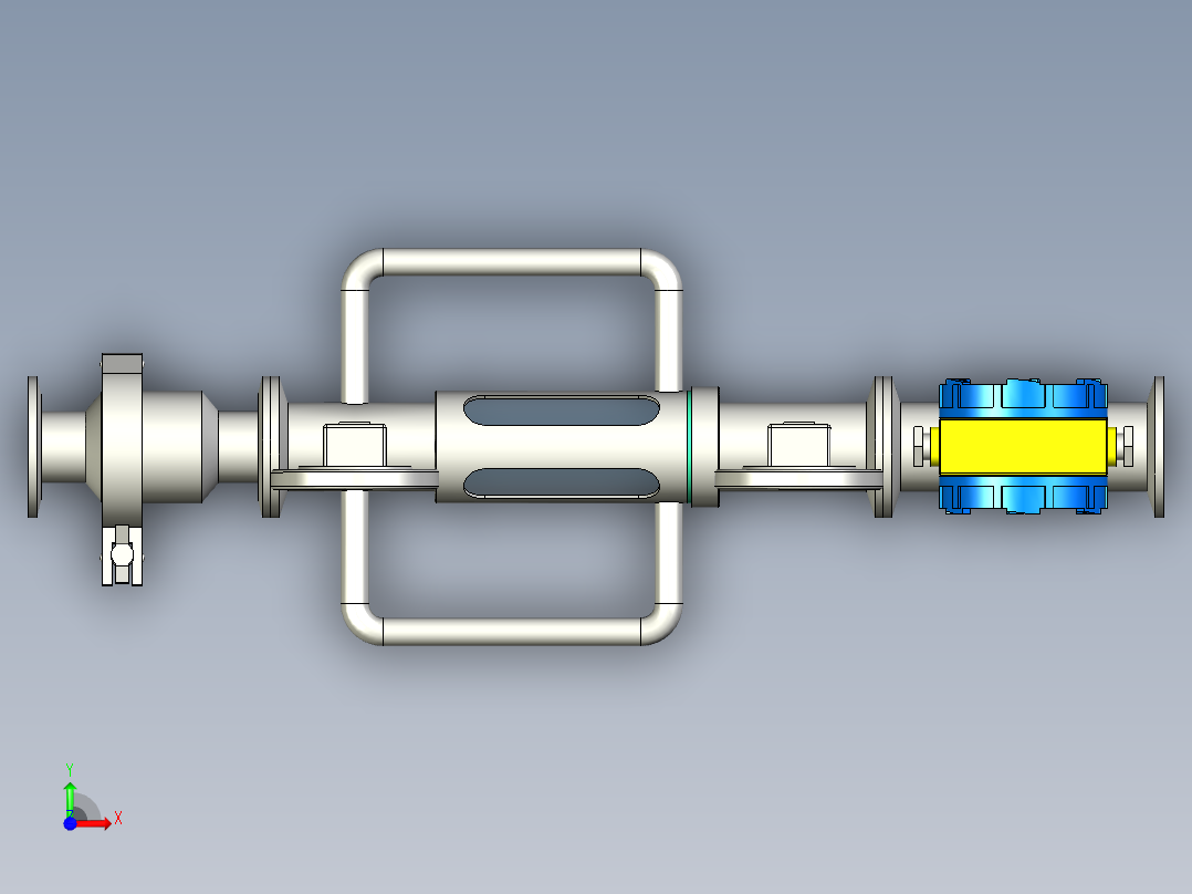 手持式酵母接种器前视图