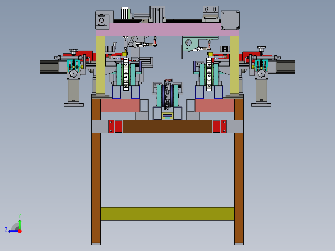 信号灯装配机右视图