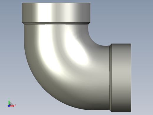 螺纹管弯头-90°等径 DN10前视缩略图
