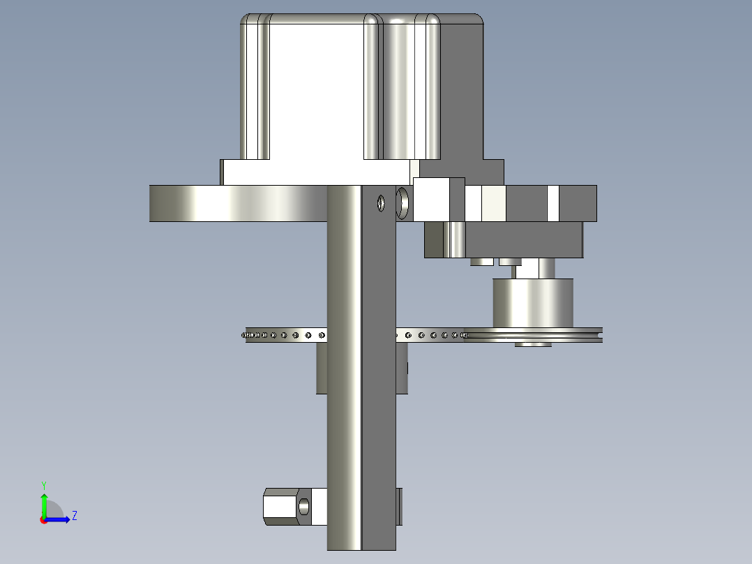CB-B000_收料模组左视图