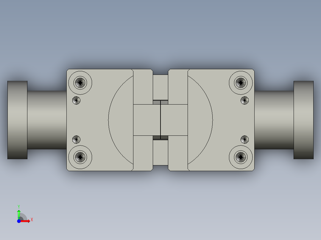 平震中转总成前视图