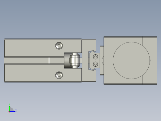 平震中转总成左视缩略图