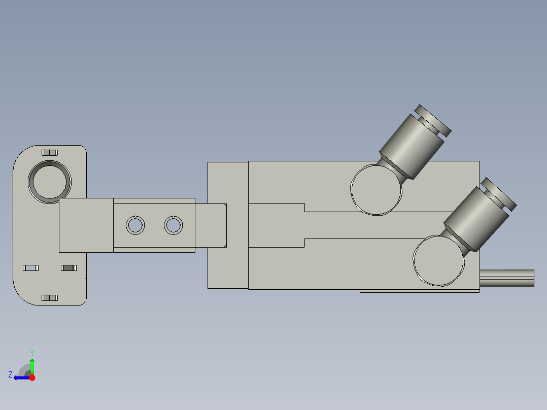 BBBB-正负极片手爪右视图