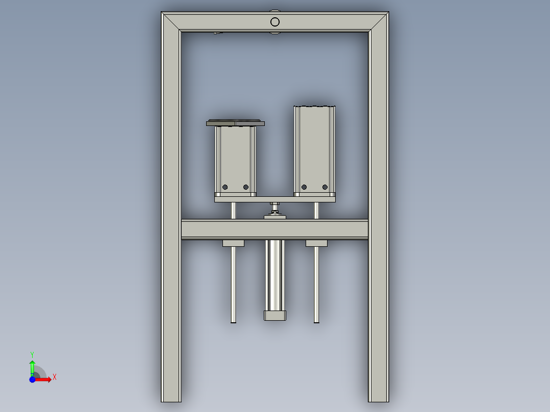 XJP-_顶起装置前视图
