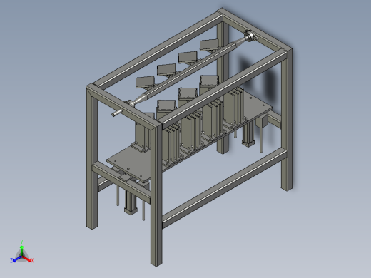 XJP-_顶起装置正等轴测缩略图