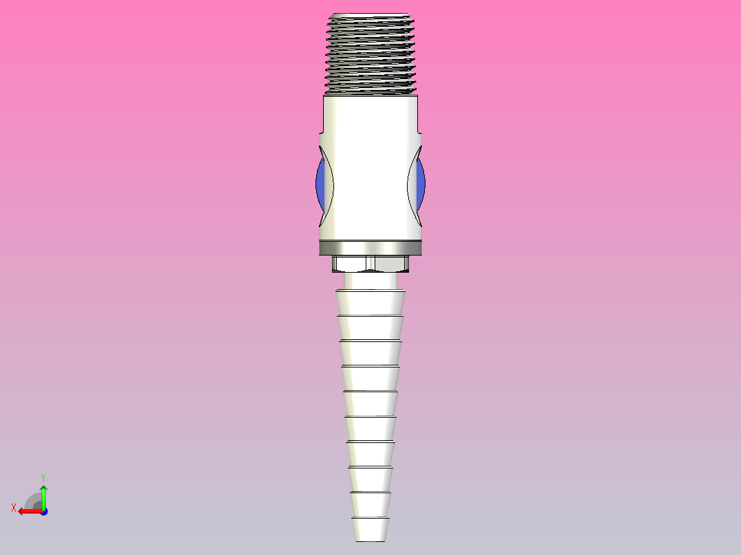 气动开关实验室阀门后视图