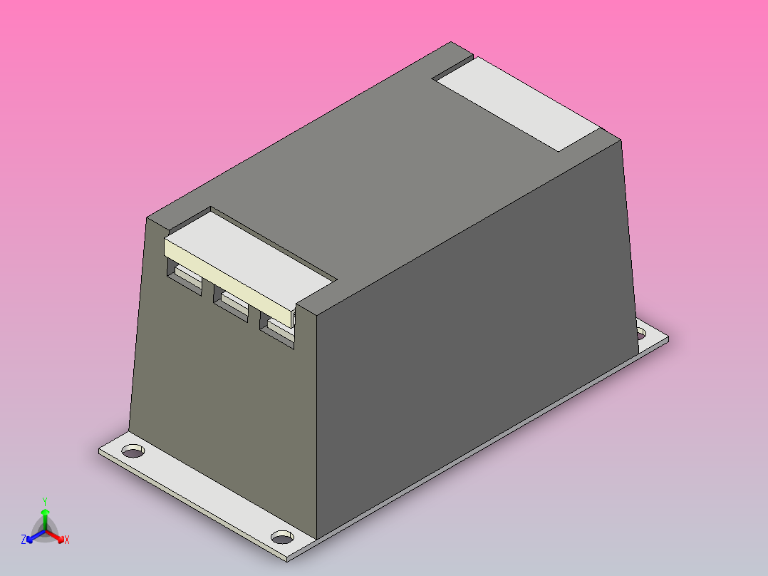 滤波器ZHN23-30主视图