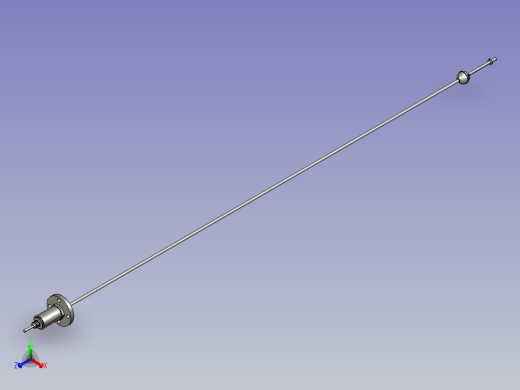 磁致伸缩传感器-1800正等轴测缩略图