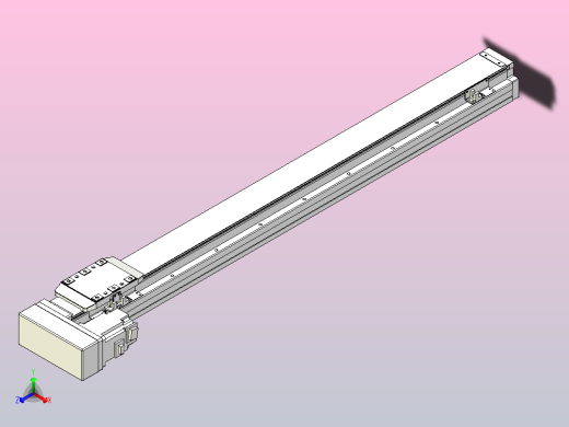 滚珠丝杠直线轴内置导轨TPA-GCR-80-1610C-L800-ML-M40-N3