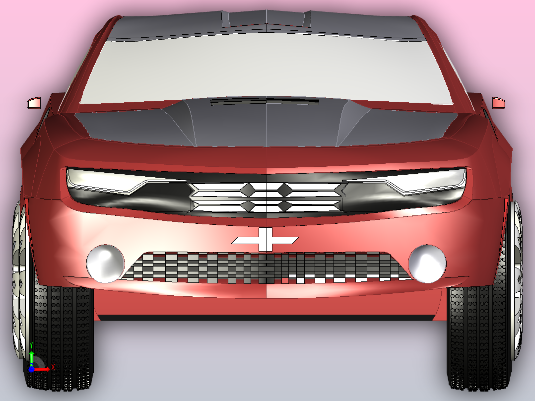 雪佛兰科迈罗前视图