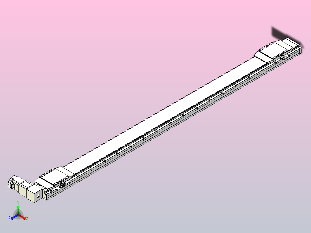 皮带直线轴双滑块型TPA-GCBS-120-P70-L725-DR-M20-N3主视图