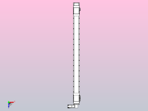 皮带直线轴双滑块型TPA-GCBS-120-P70-L725-DR-M20-N3俯视缩略图