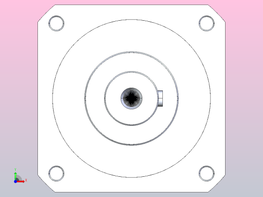 精密行星减速器120ZDWF二级-T4前视缩略图