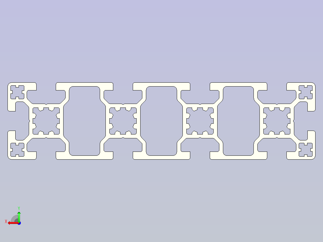 爱安特AT工业铝型材AA40-40160-10-30后视图