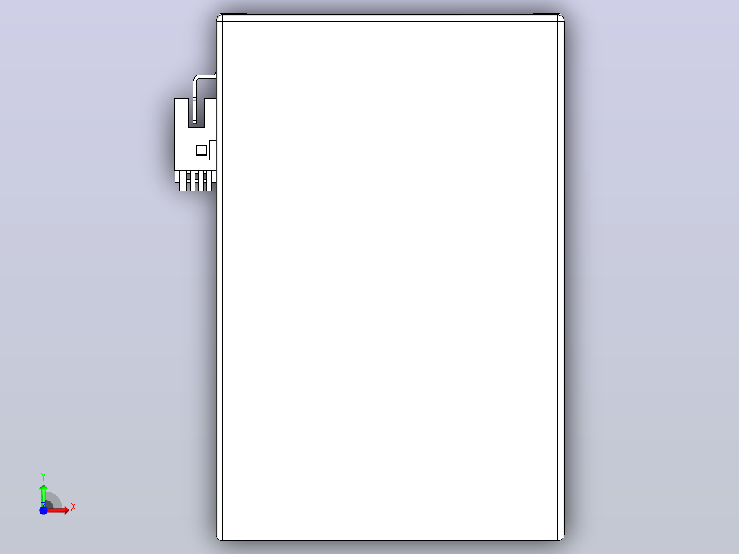 日规模组半封闭丝杆TPA-HNR-105D-1610C-L550-MP-C-P40-N3前视图