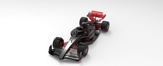 F1 赛车-solidworks缩略图
