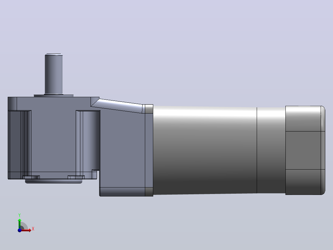 东洋电机140W中实前视图