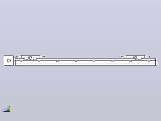皮带直线轴双滑块型TPA-GCBS-150-P80-L300-DR-M75-N3右视缩略图