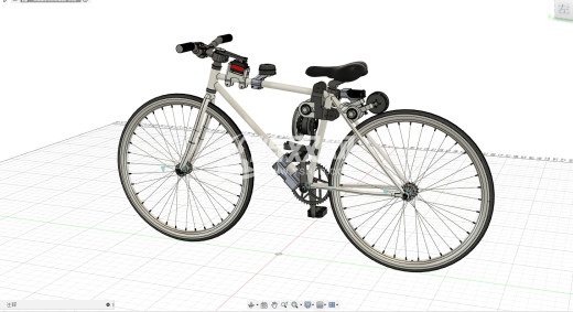 自动驾驶单车开源资源3D图纸+源代码+结构缩略图