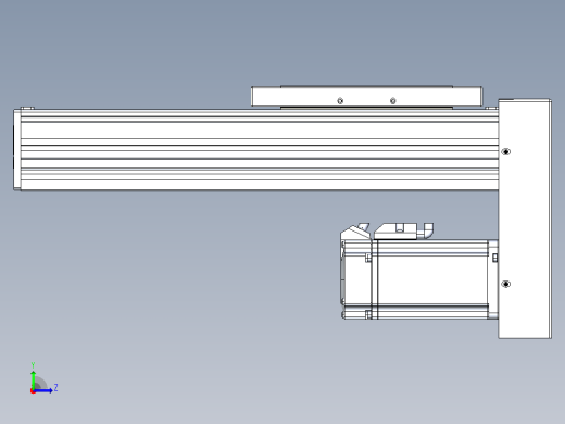 滚珠丝杠直线轴带导轨全封闭TPA-HCR-120D-1610C-L150-MP-C-P20-N3左视缩略图