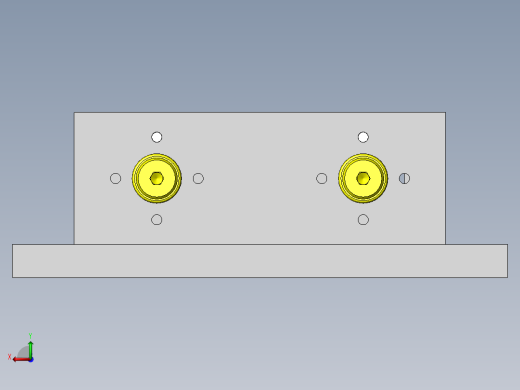 工件传送夹具拆装机构后视缩略图