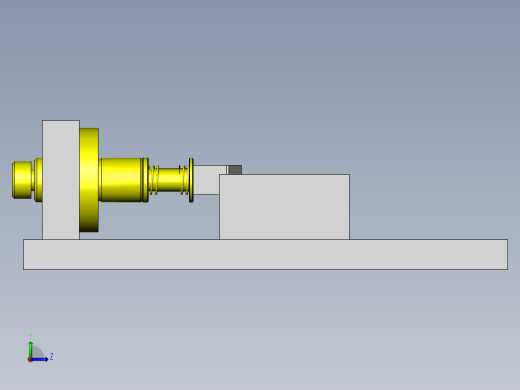 工件传送夹具拆装机构左视缩略图
