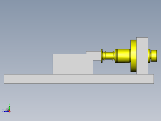 工件传送夹具拆装机构右视缩略图
