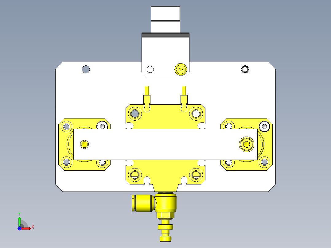 搬运方向变更机构前视图