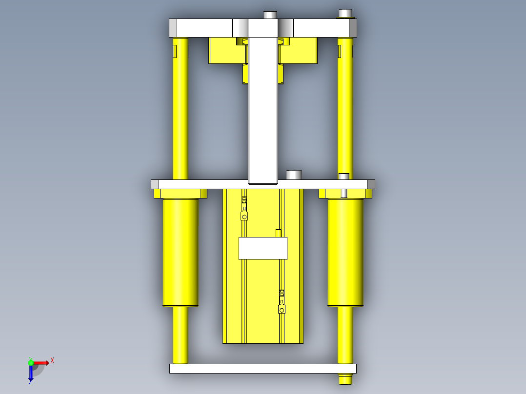 搬运方向变更机构俯视图