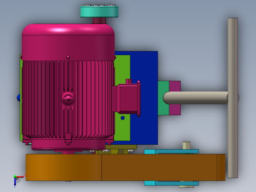 砂带抛光机sw15可编辑俯视缩略图
