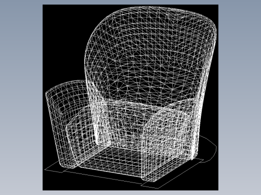 室内家具和灯具等的模型十二-K-S29-1