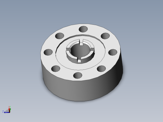 10t轮幅式负荷传感器+十字键槽