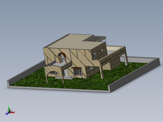 带院二层别墅（