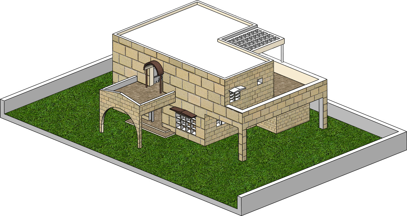 带院二层别墅（