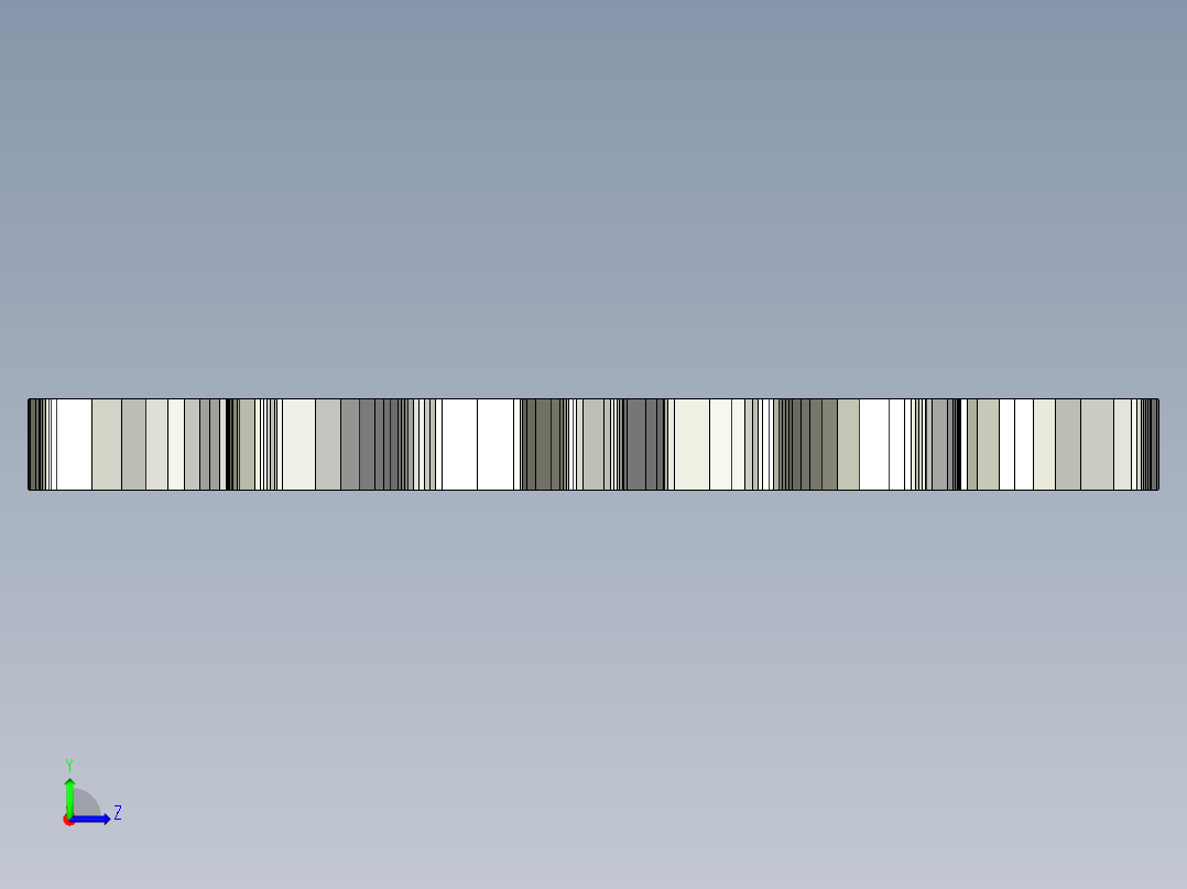 机械蜂鸟激光雕刻拼装模型图纸 CAD和Solidworks格式左视图