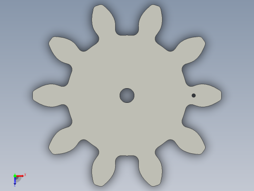 机械蜂鸟激光雕刻拼装模型图纸 CAD和Solidworks格式俯视缩略图