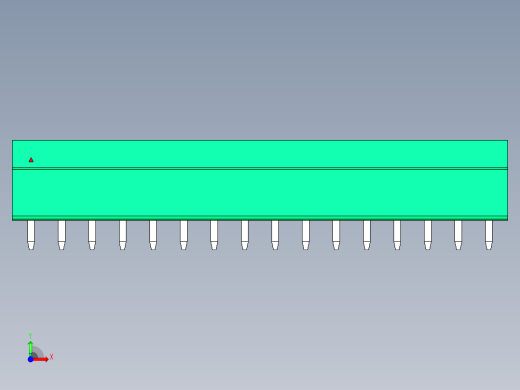DEGSON 15EDG 系列 3.5mm 插拔式接线端子 FullPack-15EDGVC-3.5-16P-14-00AH前视缩略图