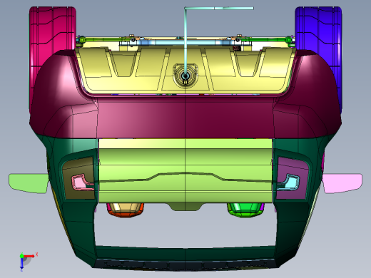 微型车纯电动车型俯视缩略图