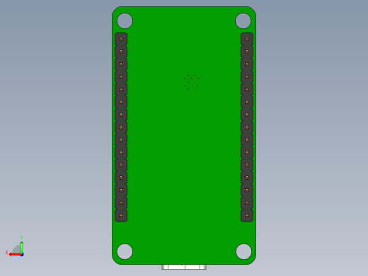 ESP32开发板30针带USB Type-C 连接器后视缩略图