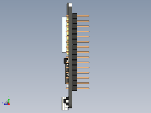 ESP32开发板30针带USB Type-C 连接器右视缩略图