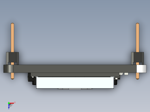 ESP32开发板30针带USB Type-C 连接器俯视缩略图