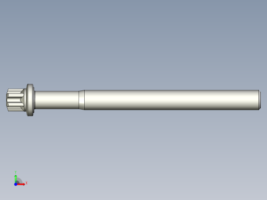 六角螺钉-Hexalobular_screw-M8-90-70-11-12.8-9.stp前视缩略图