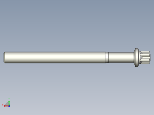 六角螺钉-Hexalobular_screw-M8-90-70-11-12.8-9.stp后视缩略图