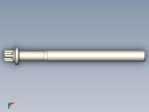 六角螺钉-Hexalobular_screw-M8-90-70-11-12.8-9.stp俯视缩略图