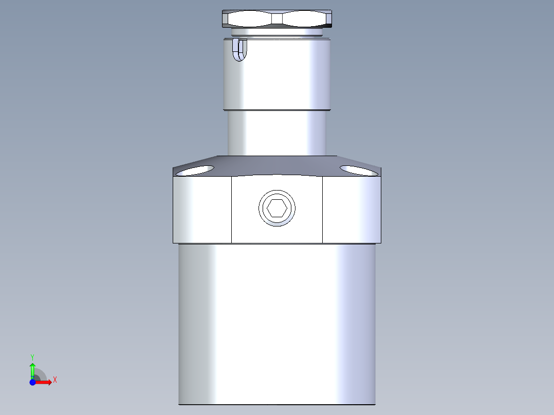 KOSMEKLG0900-GL-Y45多系列多零件图纸模型前视图