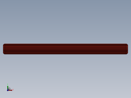 乐高机械组车桥-44294 Red Technic Axle 7前视缩略图