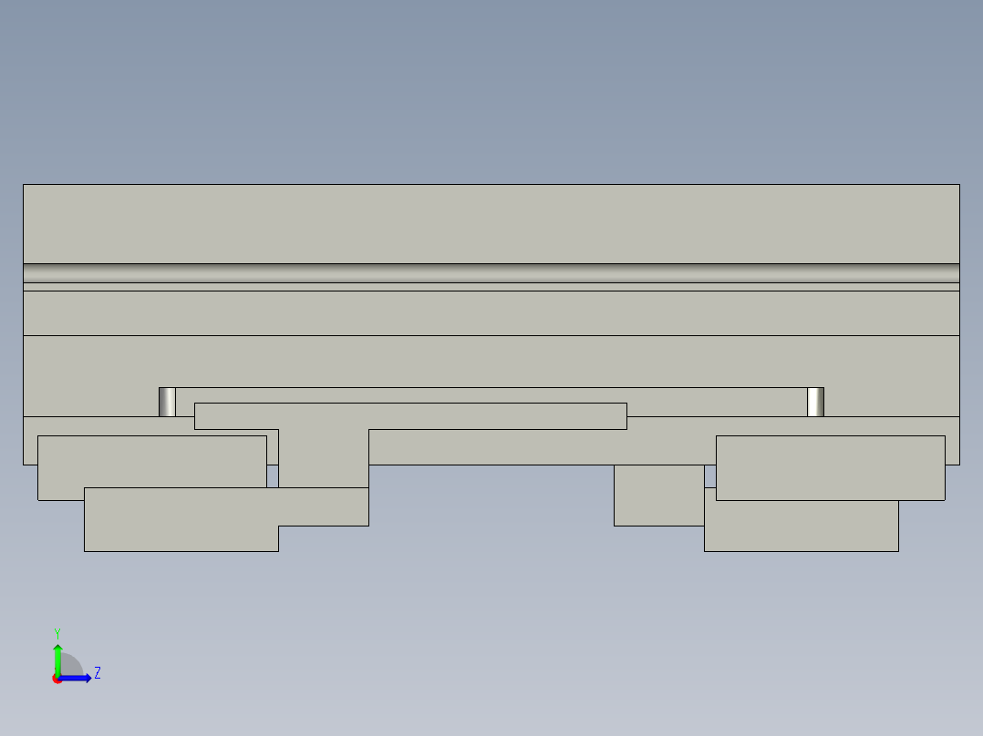 普通气爪ph22-20左视图
