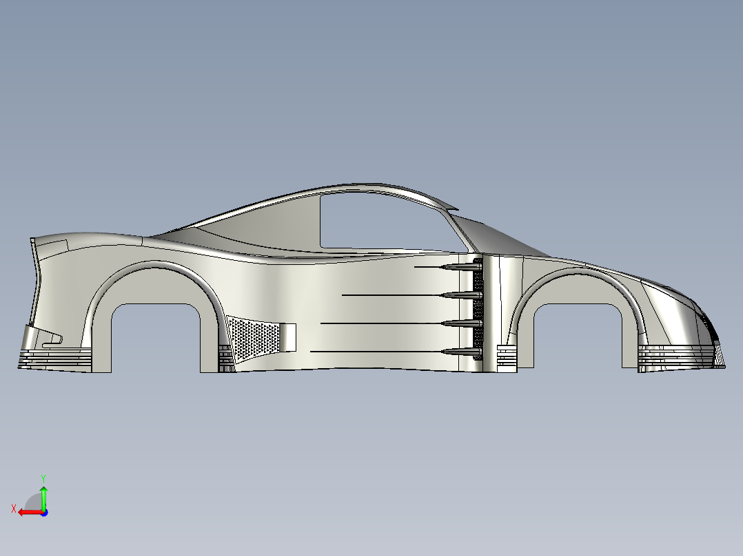 汽车车身 (40)后视图