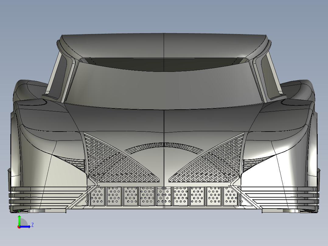 汽车车身 (40)左视图